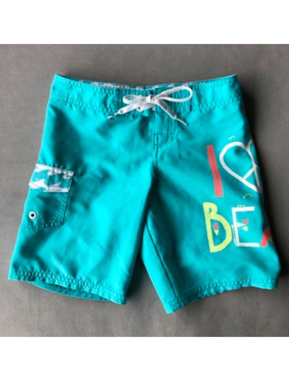 Billabong ~ Swim Board Shorts ~ Girls Size 8